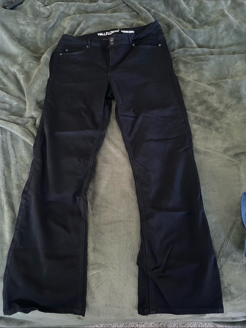 Wallflower Black Stretch Bootcut Jeans